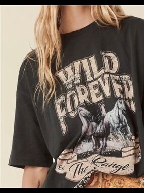 Spell Wild Forever Tee XS BNWT